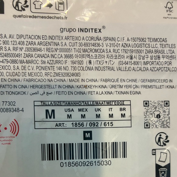 Zara NWT fish earrings 1856/092 - Picture 6 of 6